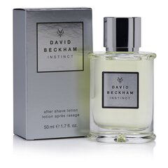 Pēc skūšanas balzāms David Beckham Instinct 50 ml cena un informācija | Parfimēta vīriešu kosmētika | 220.lv