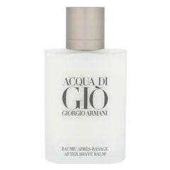 Бальзам после бритья Giorgio Armani Acqua di Gio Pour Homme для мужчин 100 мл цена и информация | Мужская парфюмированная косметика | 220.lv