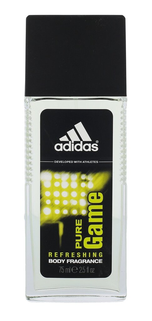 Dezodorants Adidas Pure Game vīriešiem 75 ml цена и информация | Parfimēta vīriešu kosmētika | 220.lv