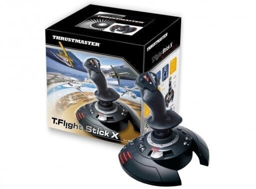 Spēles Kontrole Thrustmaster T.Flight Stick X cena un informācija | Spēļu stūres | 220.lv