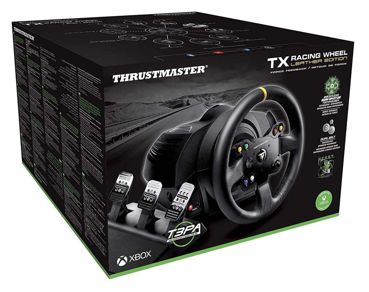 Thrustmaster TX Leather Edition cena un informācija | Spēļu stūres | 220.lv
