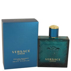 Versace Eros Deospray 100мл цена и информация | Парфюмированная мужская косметика | 220.lv