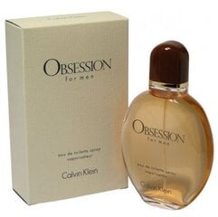 Tualetes ūdens vīriešiem Obsession Calvin Klein EDT: Tilpums - 75 ml cena un informācija | Vīriešu smaržas | 220.lv