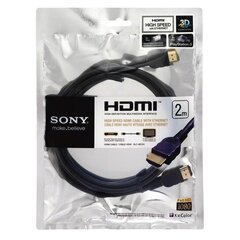 Кабель HDMI -- HDMI, Sony (2 м), DLCHE20BSK.CAE цена и информация | Кабели и провода | 220.lv