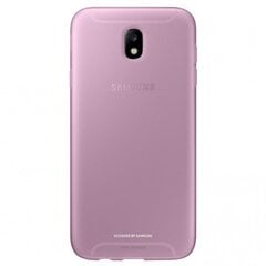 Aizmugurējais vāciņš Samsung       Galaxy J7 2017 Jelly Cover EF-AJ730TPEG    Pink цена и информация | Чехлы для телефонов | 220.lv