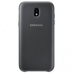 Samsung EF-PJ730CBEGWW Dual Layer Cover Оригинальный чехол для Samsung J730 Galaxy J7 (2017) Черный цена и информация | Чехлы для телефонов | 220.lv