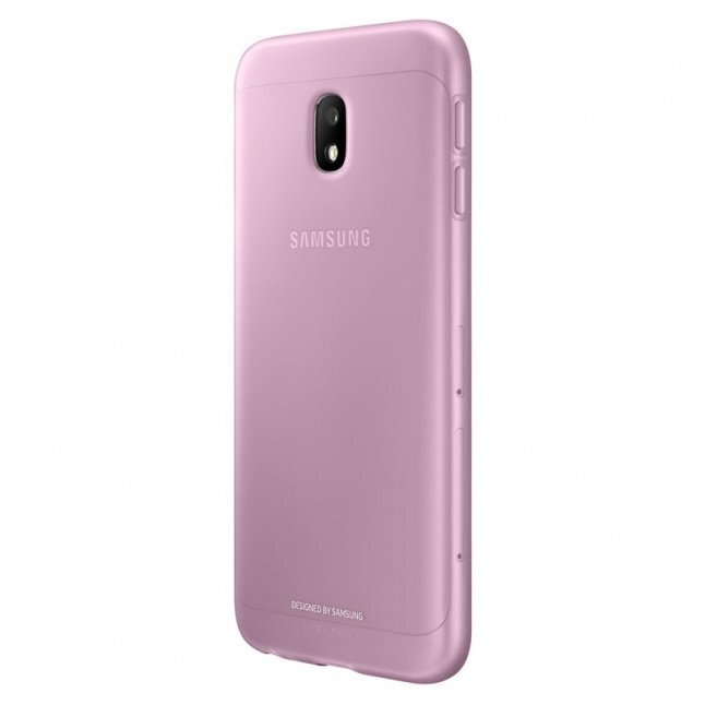 Aizmugurējais vāciņš Samsung       AJ330TPEG Jelly Cover for Galaxy J3 (2017)    Pink cena un informācija | Telefonu vāciņi, maciņi | 220.lv