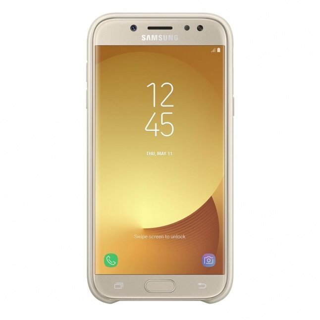 Samsung EF-PJ730CFEGWW Dual Layer Cover Samsung Galaxy J7 (2017) Gold cena un informācija | Telefonu vāciņi, maciņi | 220.lv