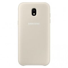Aizmugurējais aizsargapvalks Samsung Etui Dual Layer priekš Samsung Galaxy J5 (J530), Zeltains цена и информация | Чехлы для телефонов | 220.lv