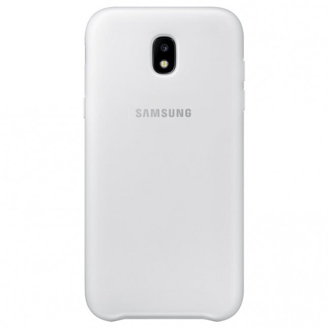 Aizmugurējais aizsargapvalks Samsung Etui Dual Layer priekš Samsung Galaxy J5 (J530), Balts cena un informācija | Telefonu vāciņi, maciņi | 220.lv