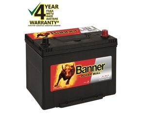BANNER Power Bull 70Ah 570A (+/-) cena un informācija | Akumulatori | 220.lv