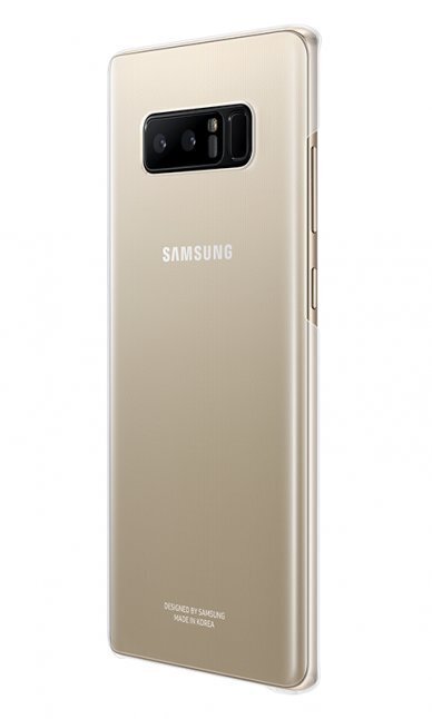 Aizmugurējais aizsargapvalks Samsung Etui Clear Cover priekš Samsung Galaxy Note 8, Zeltains cena un informācija | Telefonu vāciņi, maciņi | 220.lv