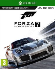 Игра Forza Motorsport 7 для Xbox One  цена и информация | Игра SWITCH NINTENDO Монополия | 220.lv