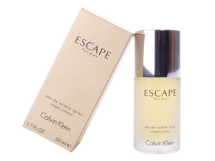 Calvin Klein Escape EDT для мужчин 50 мл цена и информация | Мужские духи | 220.lv