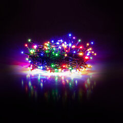 Ziemassvētku virtene RETLUX RXL 206 100LED Multicolour cena un informācija | Ziemassvētku lampiņas, LED virtenes | 220.lv
