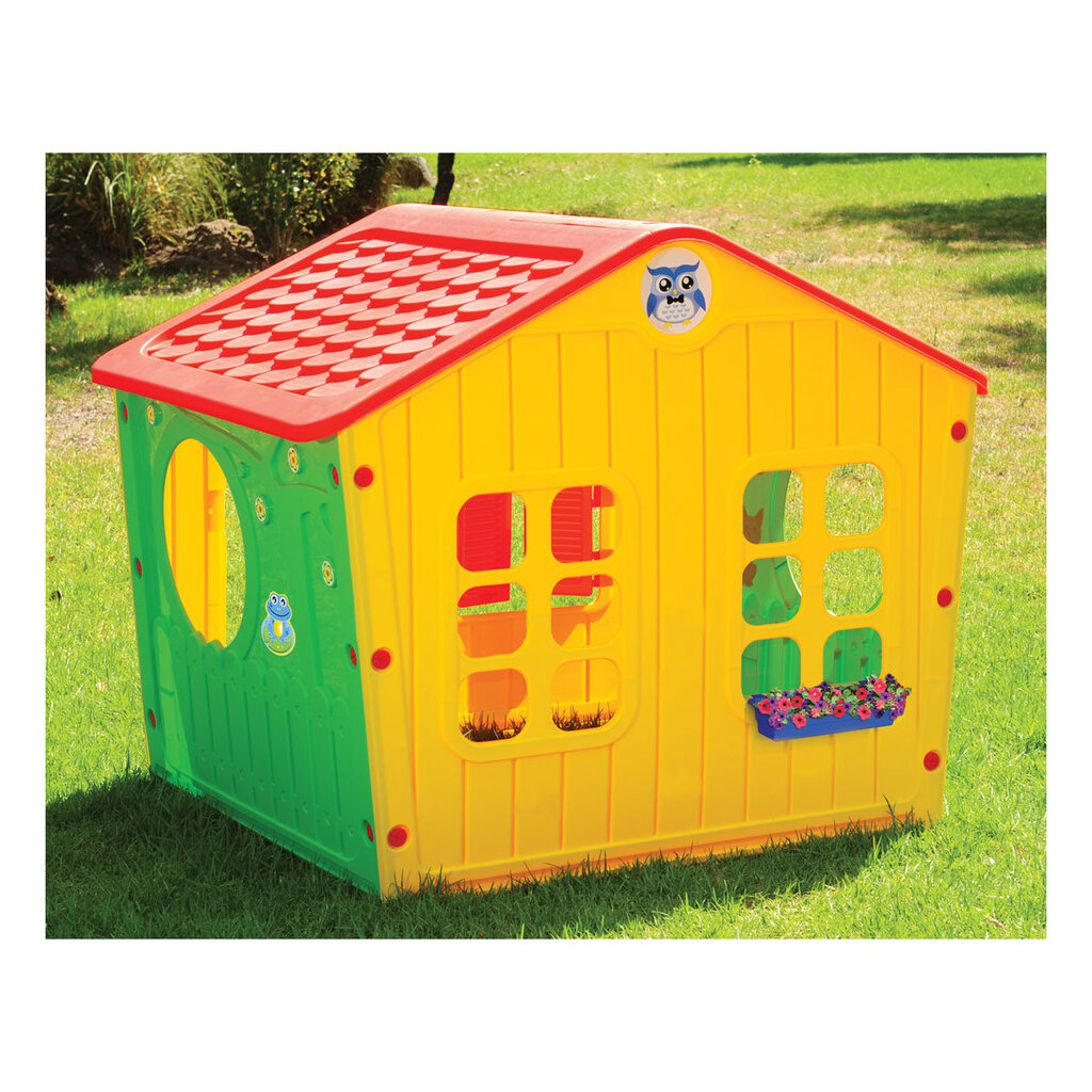 Plastmasas rotaļu māja Buddy Toys Village, Made in Israel cena un informācija | Bērnu rotaļu laukumi, mājiņas | 220.lv