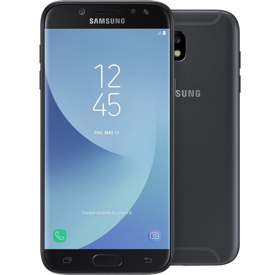 Samsung Galaxy J5 2017 Dual SIM (J530) Black цена и информация | Mobilie telefoni | 220.lv