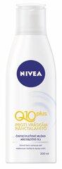Молочко для очистки лица Nivea Q10 Plus, 200 мл цена и информация | Кремы, лосьоны для тела | 220.lv