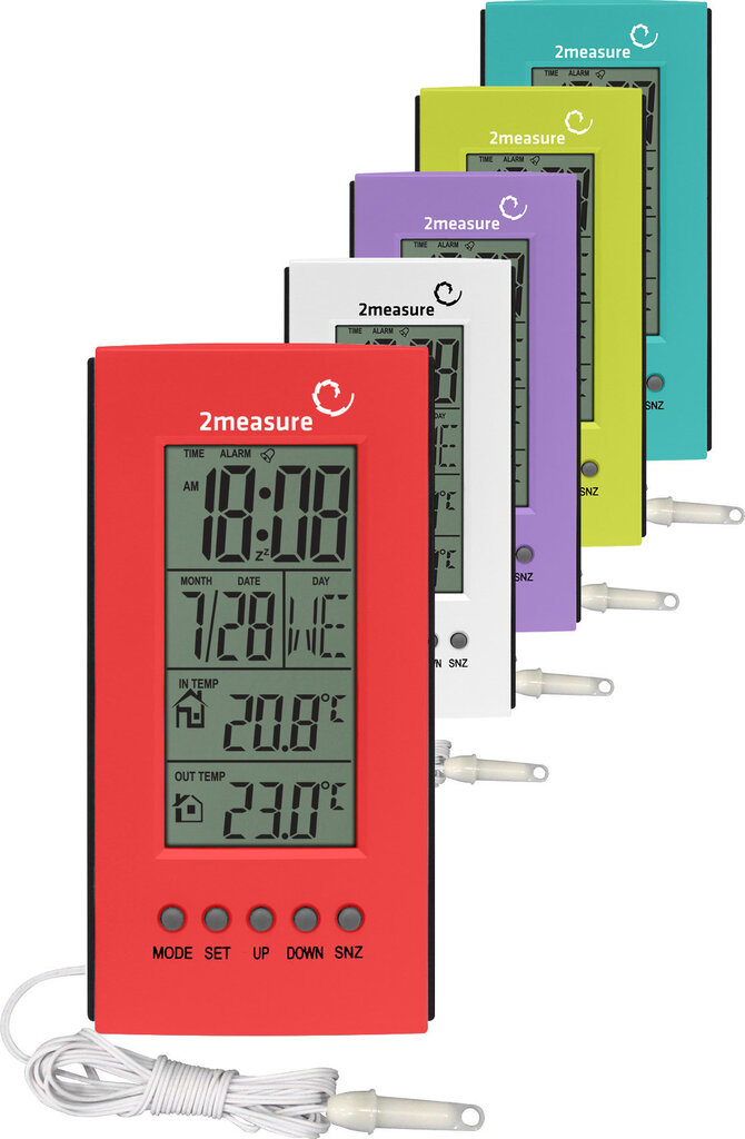 Elektroniskais termometrs 2measure 170101 цена и информация | Meteostacijas, āra termometri | 220.lv