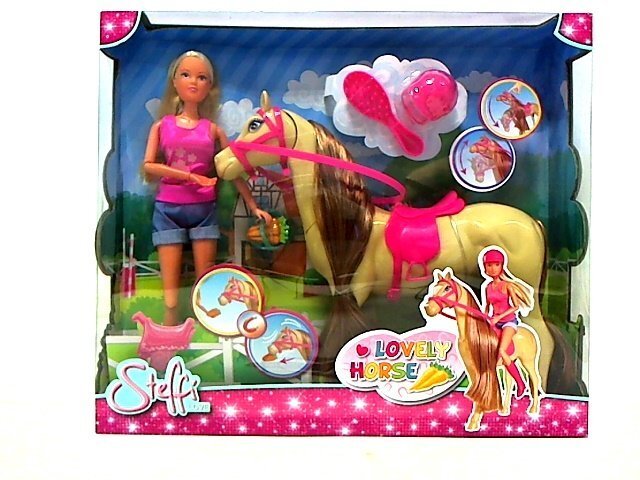 STEFFI LOVE lelles komplekts Lovely Horse, 105733052 цена и информация | Rotaļlietas meitenēm | 220.lv