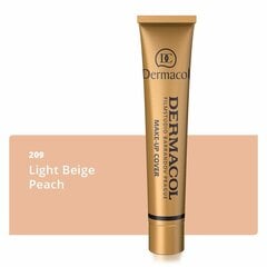 Сильная маскирующая основа Dermacol Make-Up Cover SPF30 210, 30 г цена и информация | Пудры, базы под макияж | 220.lv