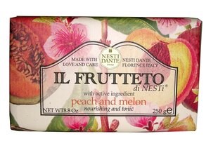 Натуральное мыло Nesti Dante Il Frutteto Peach And Melon, 250 г цена и информация | Мыло | 220.lv