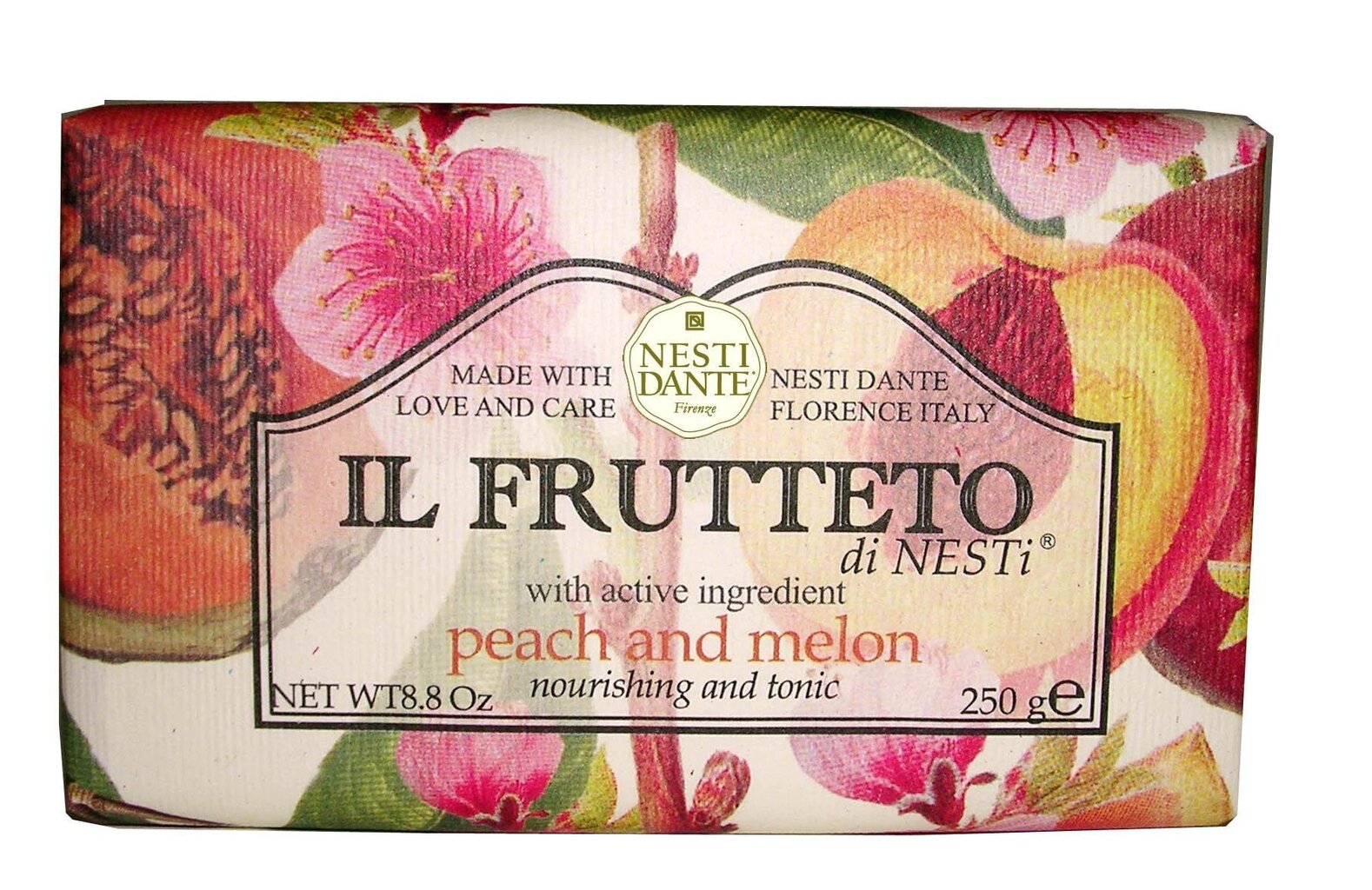 Dabīgās ziepes Nesti Dante Il Frutteto Peach And Melon 250 g цена и информация | Ziepes | 220.lv