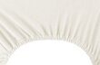 DecoKing trikotāžas Amber Ecru palags ar gumiju, 180x200 cm cena un informācija | Palagi | 220.lv