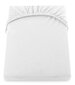 DecoKing trikotāžas Amber White palags ar gumiju, 200x220 cm cena un informācija | Palagi | 220.lv