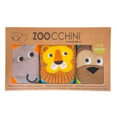 Многоразовые подгузники Zoocchini® Safari Friends, 3-4 г., 3 шт. цена и информация | Подгузники | 220.lv