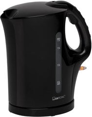 Clatronic WK 3445 electric kettle 1.7 L Black 2200 W цена и информация | Электрочайники | 220.lv