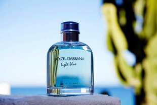 Dolce & Gabbana Light Blue Eau Intense Pour Homme EDP dāvanu komplekts vīriešiem cena un informācija | Vīriešu smaržas | 220.lv