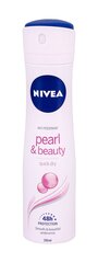 Dezodorants sprejs Nivea Pearl & Beauty 48H 150 ml cena un informācija | Dezodoranti | 220.lv