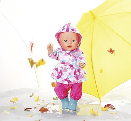 Baby Born lelles lietus apģērbs BABY BORN цена и информация | Rotaļlietas meitenēm | 220.lv