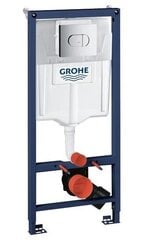 WC iebūvējamais rāmis Grohe 3in1 cena un informācija | Piederumi tualetes podiem un bidē | 220.lv
