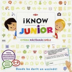 Tactic spēle bērniem I KNOW JUNIOR "Es zinu“ LV cena un informācija | Galda spēles | 220.lv