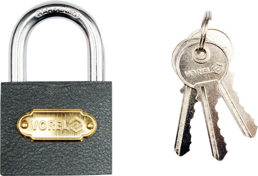 Piekaramā atslēga 63mm Vorel 77064 цена и информация | Durvju slēdzenes | 220.lv