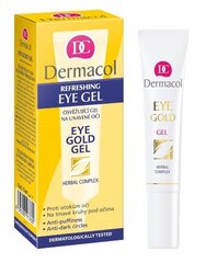 Dermacol Eye Gold гель для глаз 15 мл цена и информация | Сыворотки, кремы для век | 220.lv