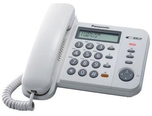 Panasonic KX-TS580FXW, balts cena un informācija | Stacionārie telefoni | 220.lv