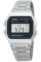 Rokas pulkstenis Casio A158WA-1D kaina ir informacija | Sieviešu pulksteņi | 220.lv