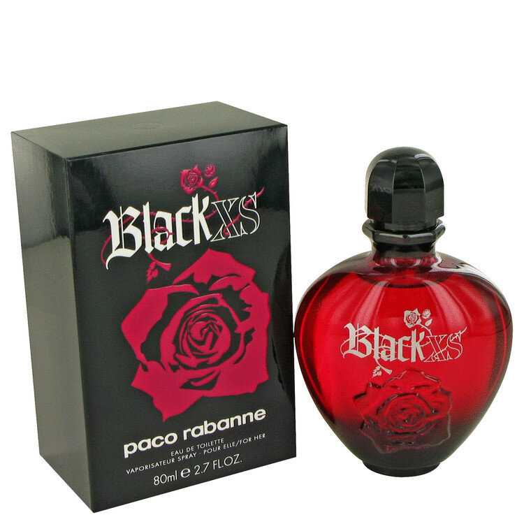 Tualetes ūdens sievietēm Paco Rabanne Black Xs For Her EDT (80 ml) cena un informācija | Sieviešu smaržas | 220.lv