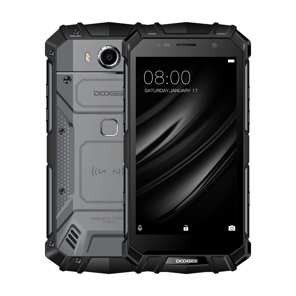 Doogee S60, 64 GB, Dual SIM Black cena un informācija | Mobilie telefoni | 220.lv