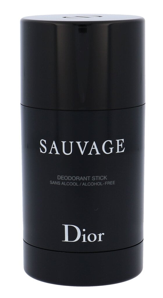 Dezodorants Christian Dior Sauvage vīriešiem 75 g цена и информация | Parfimēta vīriešu kosmētika | 220.lv