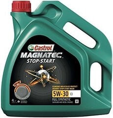 Castrol Magnatec STOP START 5W30 C3 motoreļļa, 4L cena un informācija | Castrol Auto preces | 220.lv