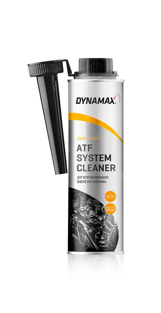 Piederums automātiskajām pārnesumkārbām Dynamax ATF System Cleaner, 300 ml cena un informācija | Auto eļļu piedevas | 220.lv