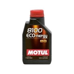 Eļļa Motul 8100 ECO-NERGY 0W30, 1L cena un informācija | Motoreļļas | 220.lv