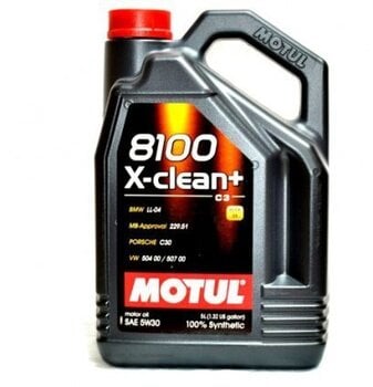 Eļļa Motul 8100 X-CLEAN+ 5W30, 5L cena un informācija | Motoreļļas | 220.lv