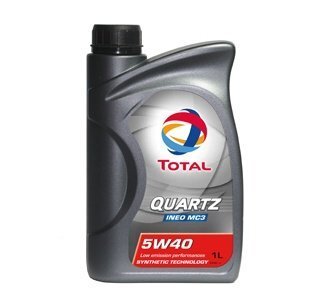 TOTAL Quartz INEO MC 3 5W-40 dzinēja eļļa, 1 L cena un informācija | Motoreļļas | 220.lv