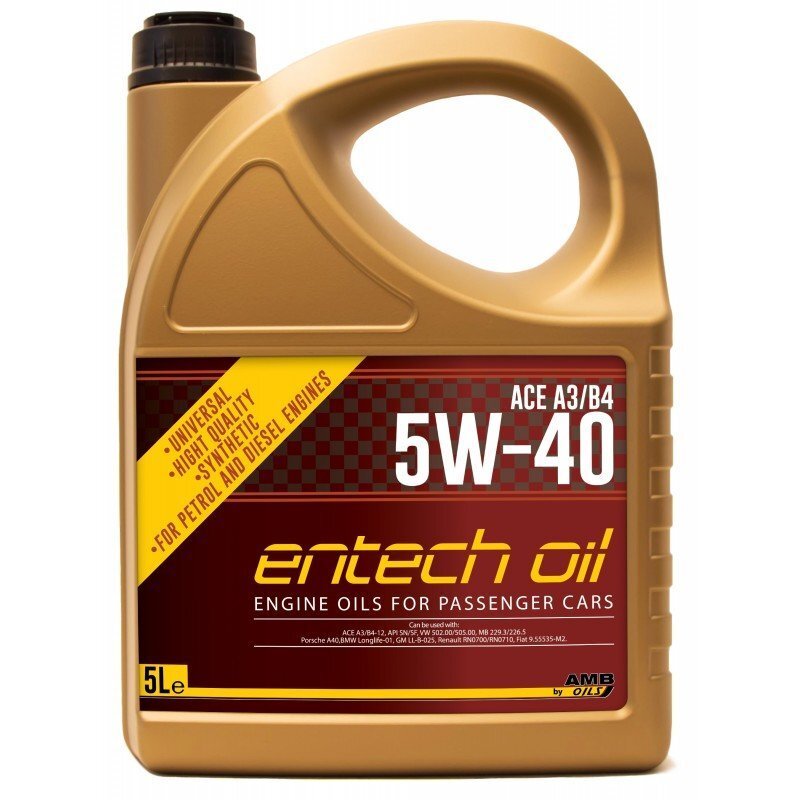 Motoreļļa Entech FS 5W-40, 5 L cena un informācija | Motoreļļas | 220.lv
