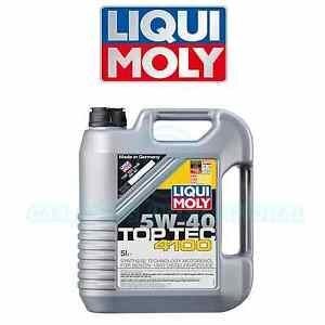 Sintētiskā motoreļļa Liqui-Moly Top Tec 4100 5W-40, 5L цена и информация | Motoreļļas | 220.lv